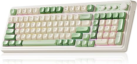 AULA S99 Gaming Keyboard, Wireless Computer Keyboards, Tri-Mode Bluetooth/2.4GHz/USB
