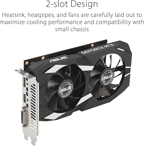 ASUS Dual NVIDIA GeForce RTX 3050 6GB OC
